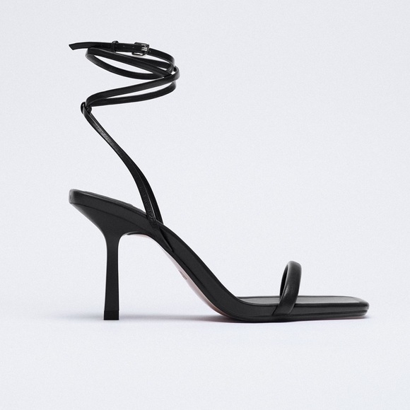 Zara Shoes - Zara Tie Up Heels